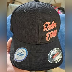 Flexfit Cool Dry Black 'Ridin Dirty' Baseball Cap, One Size